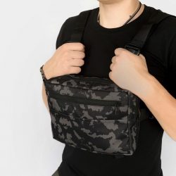 Нагрудная сумка intruder серый камуфляж (1595949281)