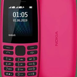 Мобильный телефон nokia 105 ta-1203 single sim 2019 pink (s-239413)