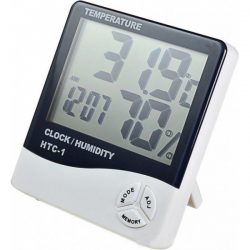 Цифровой термогигрометр digital htc-1 белый (20053100254)